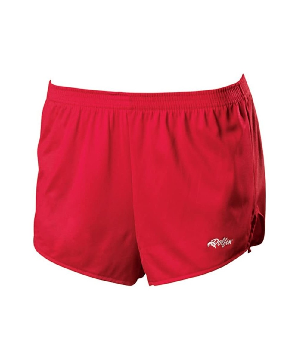 Cover-UP Shorts Womens - Red - CL11YBCS1TH $13.96-Racing