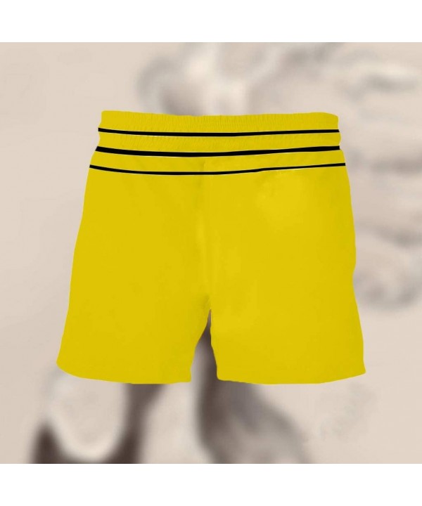 Men's Drawstring Special Cock Print Beer Festival Beach Casual Trouser Shorts Pant Stop Staring at My Cock Swim Trunks - Yell...