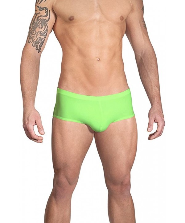 Men's Swim Retro Brief - Neon Green - CT1239C3QCV $34.43-Briefs