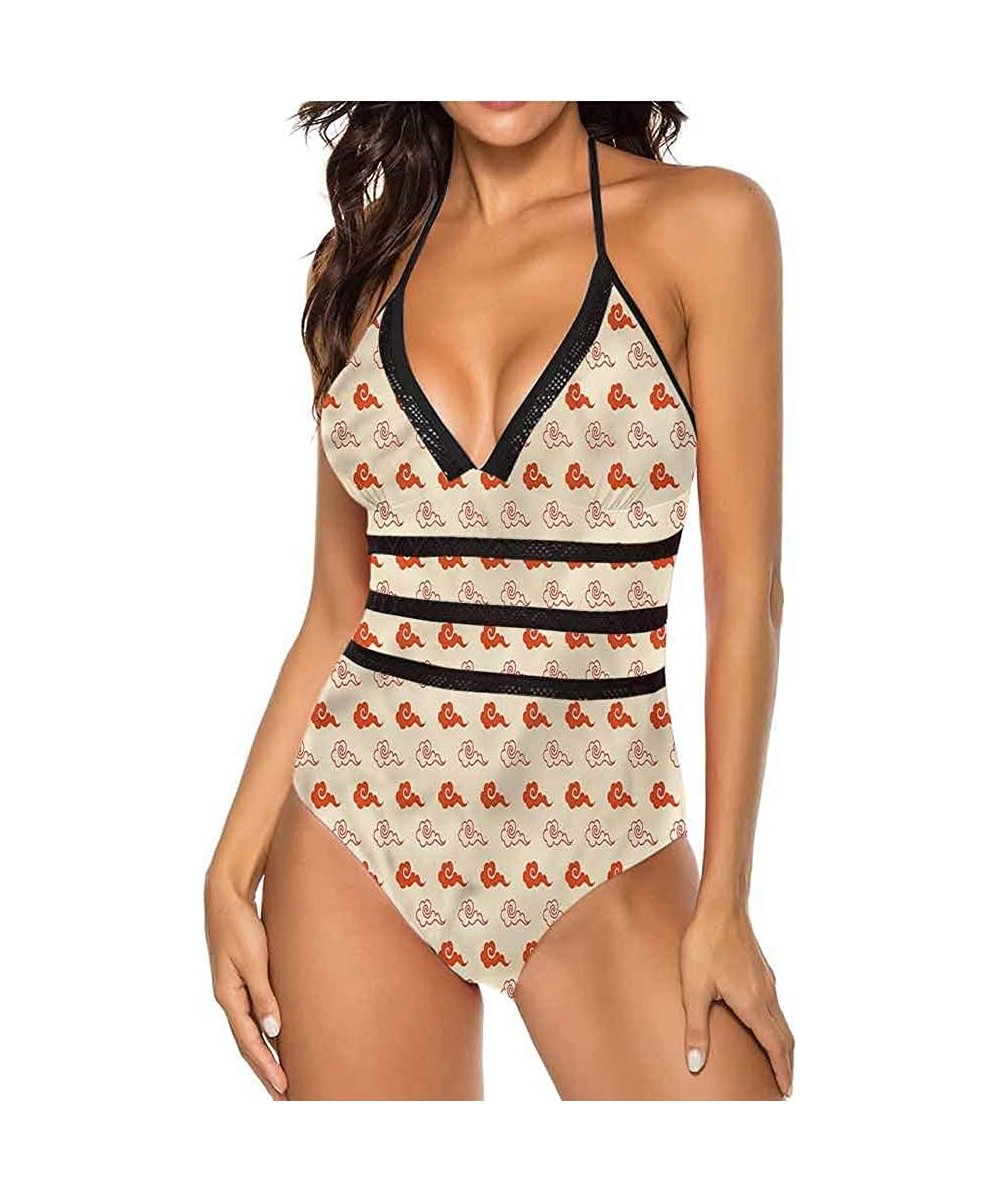 Women's Bikini Set Women's Sexy Halter Swimsuit Great for Lounging Pool Side - Multi - 30 - CW19E777HNC $31.66-Bottoms