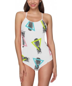 Tropical Unique Custom One Piece Swimsuit Swimwear Bathing Suit for Women Juniors (XS-3XL) - Multi 14 - CJ18ECA774D $46.69-On...