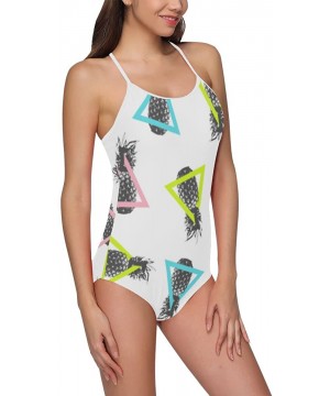 Tropical Unique Custom One Piece Swimsuit Swimwear Bathing Suit for Women Juniors (XS-3XL) - Multi 14 - CJ18ECA774D $46.69-On...