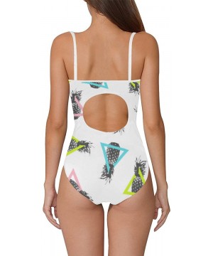 Tropical Unique Custom One Piece Swimsuit Swimwear Bathing Suit for Women Juniors (XS-3XL) - Multi 14 - CJ18ECA774D $46.69-On...