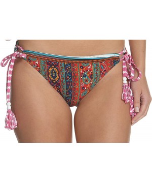 Kokua Side Tie Bikini Bottom - Old World - C718SN5TSNT $29.01-Bottoms