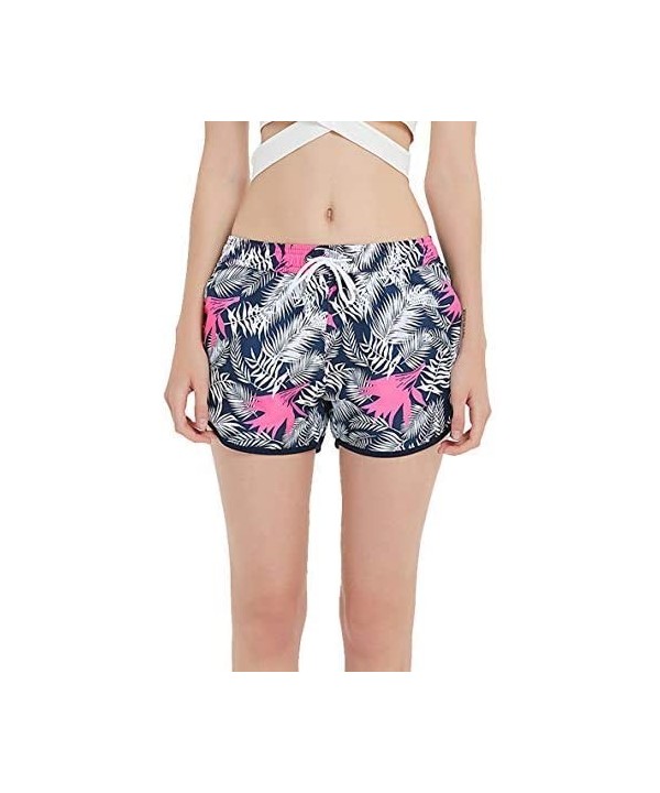 Cartoon Sharks Swimming Women's Board Shorts Beachshort Swim Slim Trunks with Side Pockets - Angry Cute Tigers - C9190U70326 ...