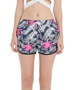 Cartoon Sharks Swimming Women's Board Shorts Beachshort Swim Slim Trunks with Side Pockets - Angry Cute Tigers - C9190U70326 ...