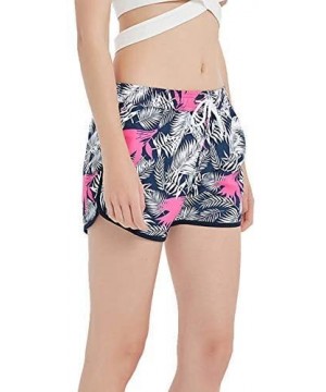 Cartoon Sharks Swimming Women's Board Shorts Beachshort Swim Slim Trunks with Side Pockets - Angry Cute Tigers - C9190U70326 ...