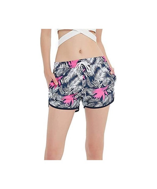 Cartoon Sharks Swimming Women's Board Shorts Beachshort Swim Slim Trunks with Side Pockets - Angry Cute Tigers - C9190U70326 ...