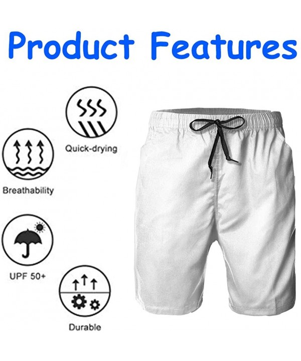 Men Fashion Swim Trunks Quick Dry Bathing Suits Board Shorts with Pocket - Guinea Pigs and Cupcakes - CR199DX4AKL $19.19-Boar...