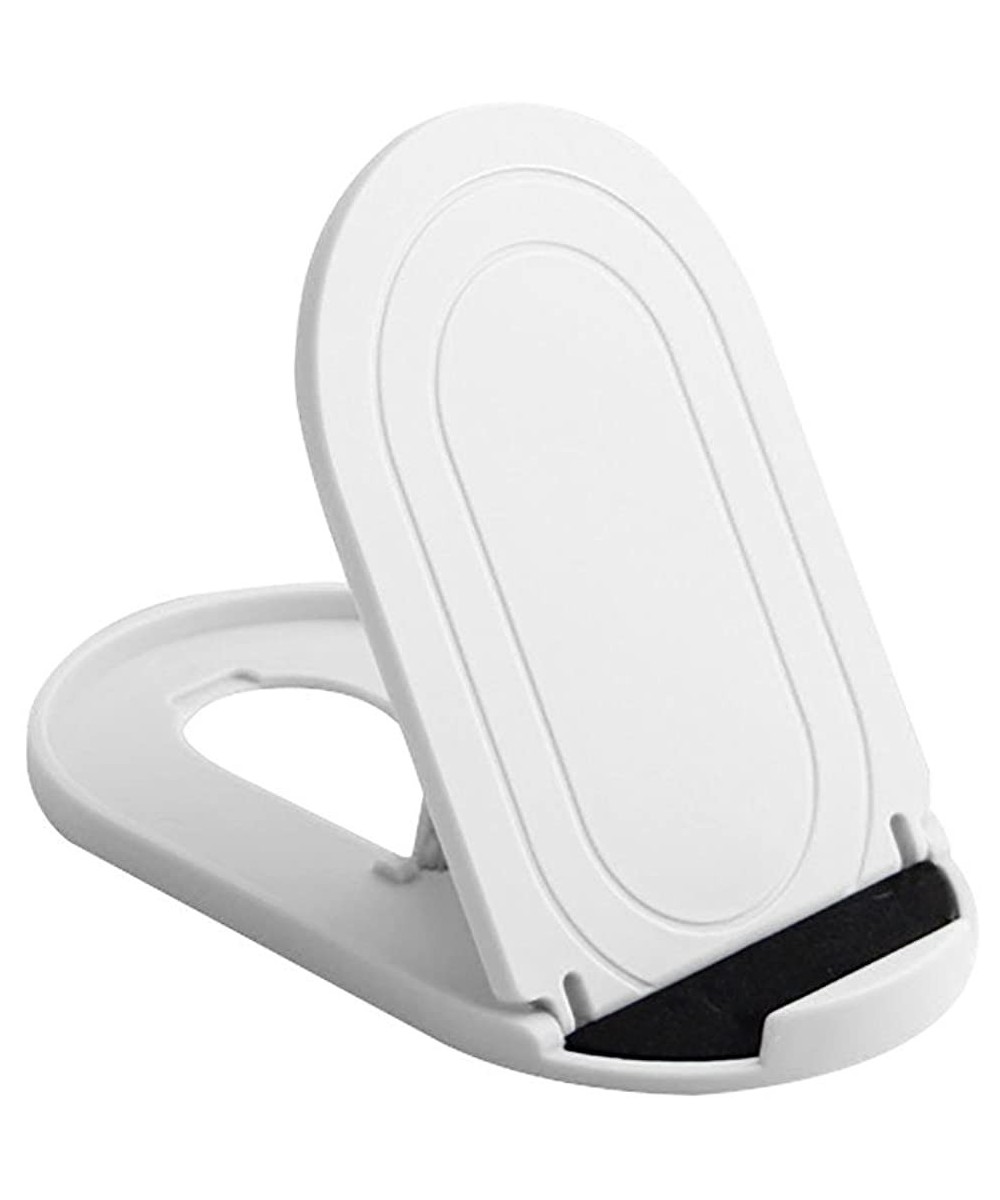 Universal Foldable Desktop Holder Stand Cradle Mount for Cell Phone Tablet - White - CR18UW97U6R $9.45-Tankinis