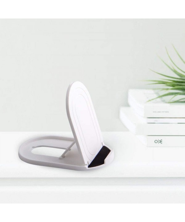 Universal Foldable Desktop Holder Stand Cradle Mount for Cell Phone Tablet - White - CR18UW97U6R $9.45-Tankinis