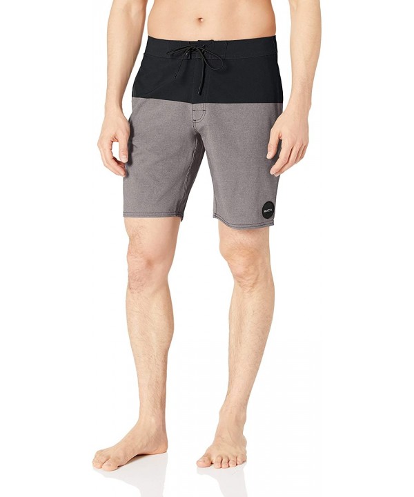 Men's Gothard 19" Trunk - Black - CD18ELX37H9 $33.66-Board Shorts