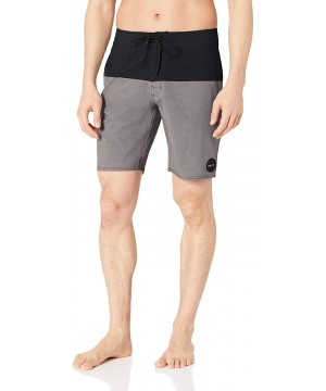 Men's Gothard 19" Trunk - Black - CD18ELX37H9 $33.66-Board Shorts