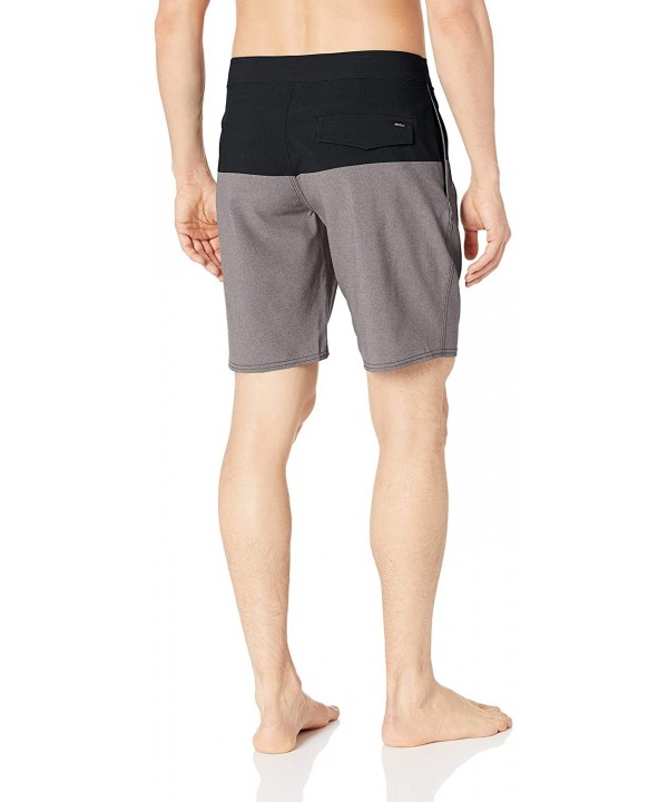 Men's Gothard 19" Trunk - Black - CD18ELX37H9 $33.66-Board Shorts