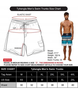 Men's Board Shorts Quick Dry Swim Trunks with Mesh Lining - A Pink - CA18RWZ6ED6 $15.12-Board Shorts