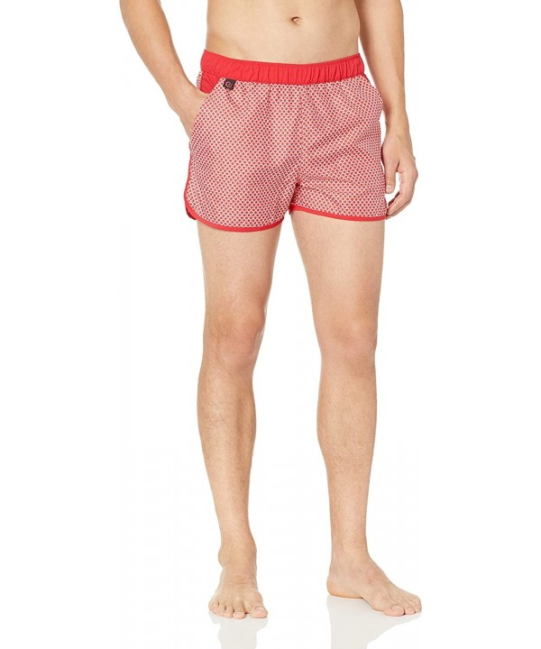 Men's Rincon Swim Short - Red - CE188XETKW5 $17.30-Trunks