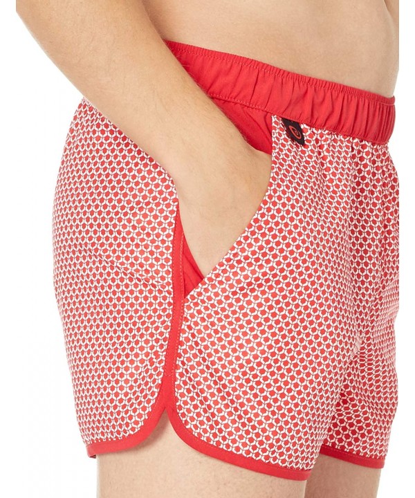 Men's Rincon Swim Short - Red - CE188XETKW5 $17.30-Trunks