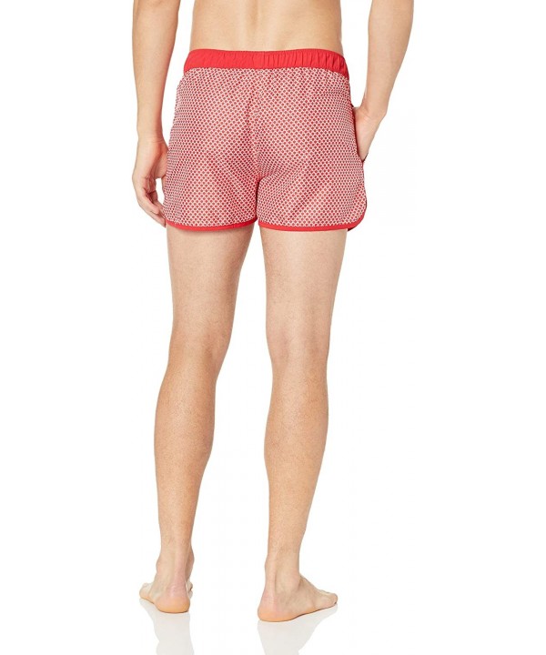 Men's Rincon Swim Short - Red - CE188XETKW5 $17.30-Trunks