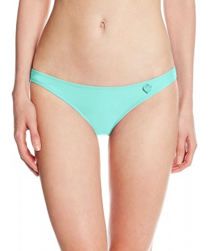 Women's Smoothies Basic Solid Fuller Coverage Bikini Bottom Swimsuit - Lagoon - CY11G9IIV9V $29.52-Tankinis