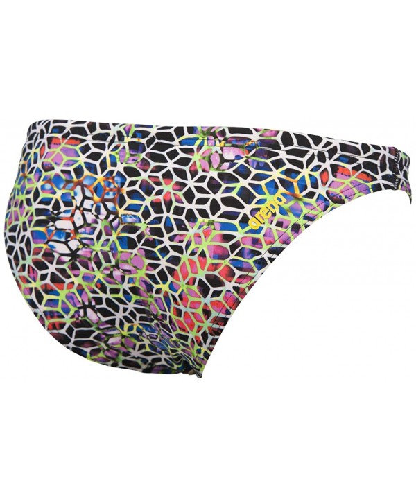 Womens Rulebreaker Real Bikini Bottom - Black Multi-yellow Star - CK18CKLQA43 $12.89-Bottoms