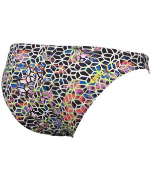 Womens Rulebreaker Real Bikini Bottom - Black Multi-yellow Star - CK18CKLQA43 $12.89-Bottoms