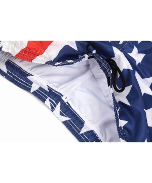 Women's Swim Trunks Quick Dry Bathing Suits Board Shorts Summer Beach Shorts Pockets Active Shorts - Board Short Flag Flag Da...