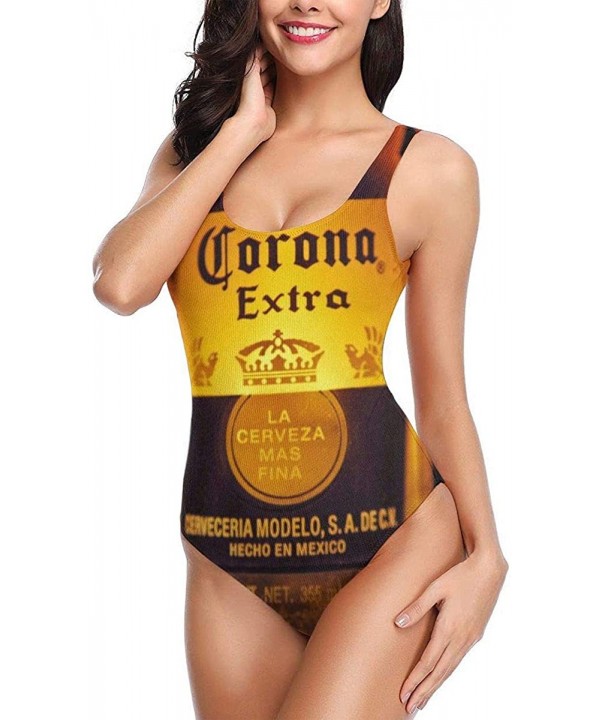 Women's C-Orona High Cut Low Back One Piece Swimwear Bathing Suits - C-orona6 - CR190SA5SW7 $24.61-One-Pieces