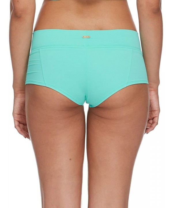 Women's Blaire Higher Rise Bikini Bottom Swimsuit - Flavors Caribe - CS18ICUNL9R $26.72-Bottoms