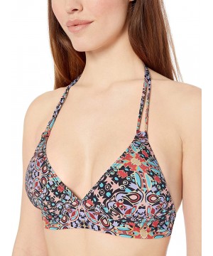 Women's Lovebirds Halter Bikini Top Swimsuit - Palace - C118GWMOK24 $25.46-Tops