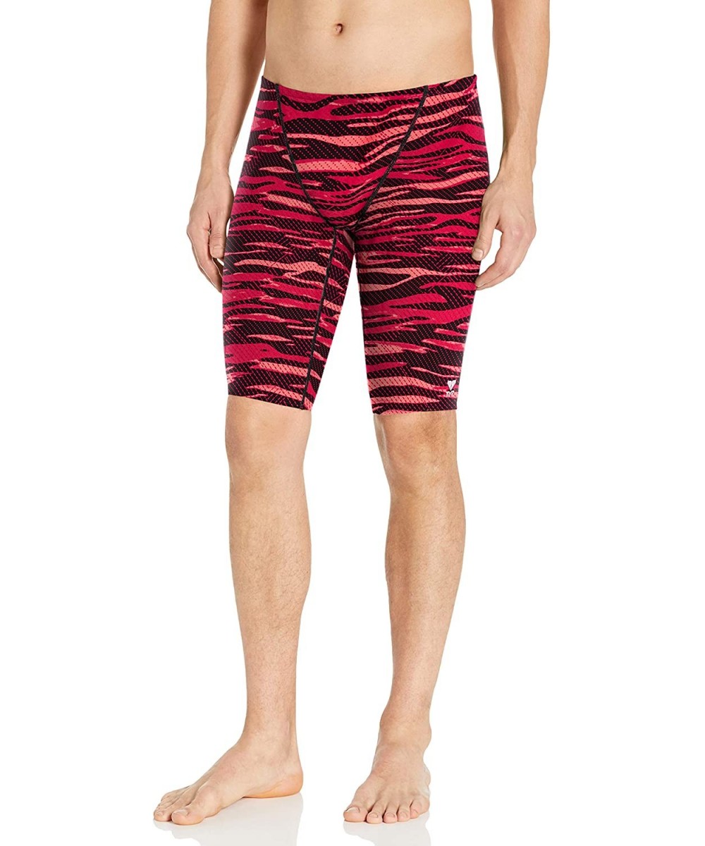 Men's Crypsis Jammer - Red - CZ183K4W3GN $25.85-Racing