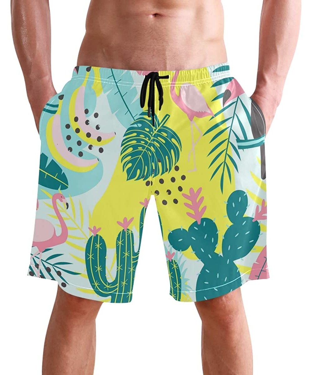 Mandala Boho Men's Sportwear Quick Dry Board Shorts with Lining S 2010005 - 2010067 - C0196QX3AZX $28.69-Board Shorts