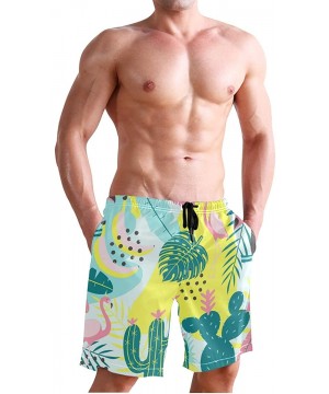 Mandala Boho Men's Sportwear Quick Dry Board Shorts with Lining S 2010005 - 2010067 - C0196QX3AZX $28.69-Board Shorts