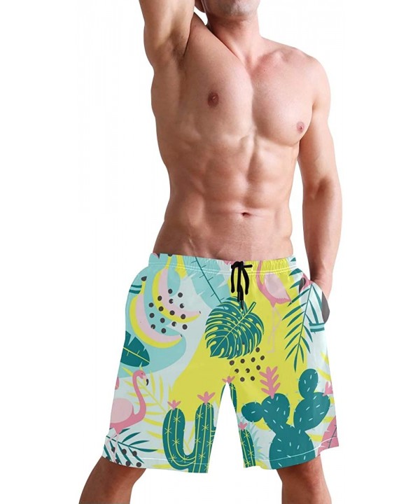 Mandala Boho Men's Sportwear Quick Dry Board Shorts with Lining S 2010005 - 2010067 - C0196QX3AZX $28.69-Board Shorts