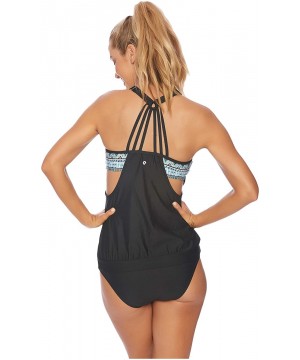 Women's Double Up Swimsuit Tankini Top - Daylight Daze Multi - C618XAR9U30 $37.92-Tankinis