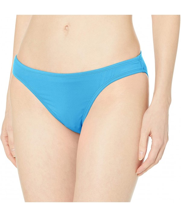 Women's Americana Moderate Coverage Bikini Bottom Swimsuit - Bay Blue - C118723LWIG $39.79-Tankinis