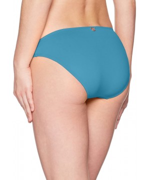 Women's Americana Moderate Coverage Bikini Bottom Swimsuit - Bay Blue - C118723LWIG $39.79-Tankinis