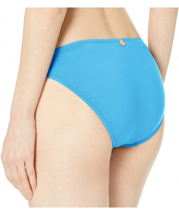 Women's Americana Moderate Coverage Bikini Bottom Swimsuit - Bay Blue - C118723LWIG $39.79-Tankinis