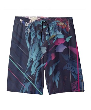 Men's Beach Shorts Floral Colorful Dandelions Print Swim Trunks - Style05 - C418G56U36H $25.84-Board Shorts