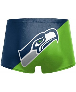 Football Team Men's Swimwear Basic Swimsuits Board Swimming Surf Boxer Trunks Shorts - Seattle Seahawks - C8190TTS5NZ $26.67-...