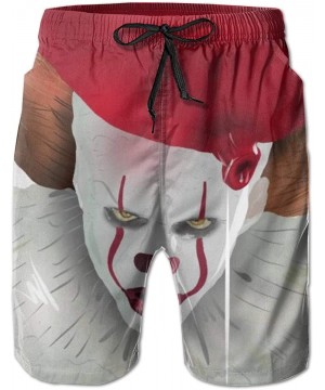 Mens Swimsuit Pennywise Swimtrunks - Quick Dry Beachwear Waterproof Swim Board Shorts Boys Swimwear - Pennywise9 - C019843WIE...