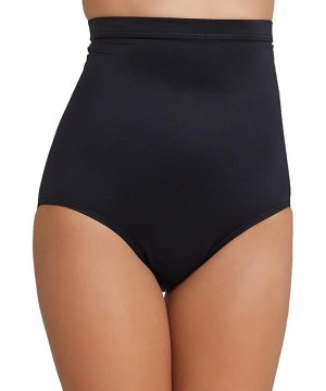 Women's Separate Super High Waist Pants Bottom - Black - C012JGVPRX5 $42.86-Tankinis