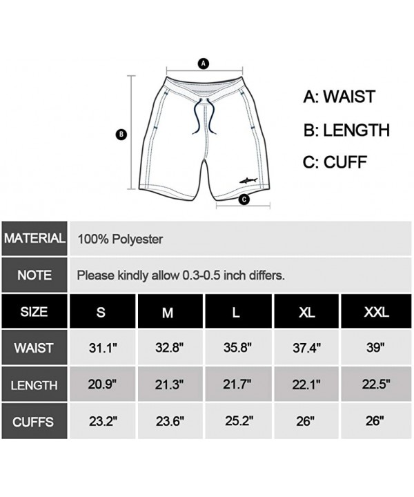 Men's Swim Trunks Bathing Shorts with 3D Print Deisgn Quick Dry Boards with Mesh Lining About Knee - Design 28 - CW194K7G6UH ...