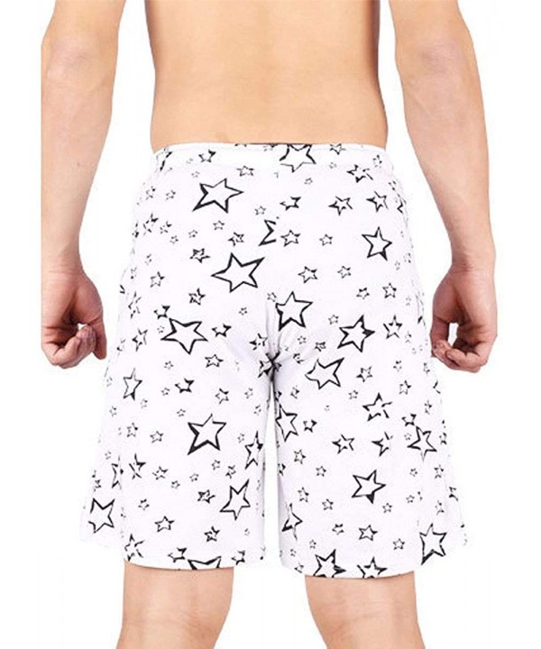 Mens Quick Dry Swim Trunks with Pockets Boardshorts Lightweight Beach Shorts with Drawstring - White - CH194EED69K $24.14-Boa...