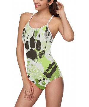 Unique Custom One Piece Swimsuit Swimwear Bathing Suit for Women Juniors (XS-3XL) - Multi 12 - CG18EMTS2NW $29.14-One-Pieces