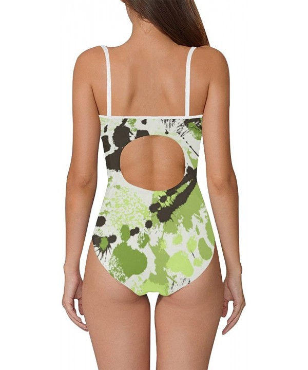 Unique Custom One Piece Swimsuit Swimwear Bathing Suit for Women Juniors (XS-3XL) - Multi 12 - CG18EMTS2NW $29.14-One-Pieces