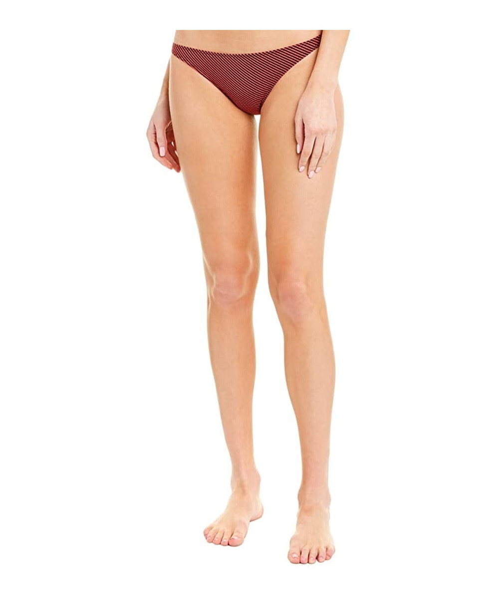 Women's Ashley Bikini Bottoms - Red - C918ULYHH4H $34.41-Bottoms