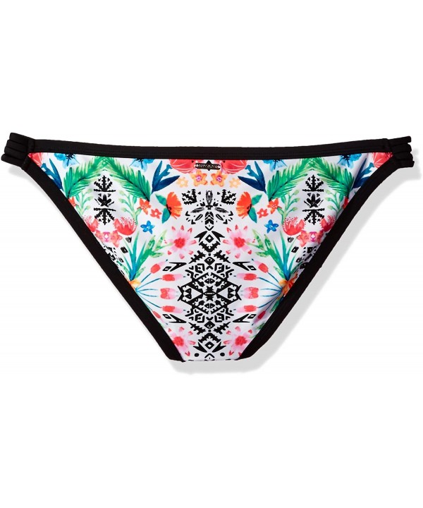 Women's Reflection Flirty Surf Rider Bikini Bottom - Multi - CA12O30IGJF $33.47-Bottoms