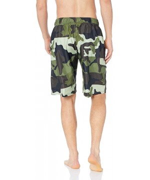 Men's Miles Swim Trunks (Regular & Extended Sizes) - Surf Camo Army - CT18LRQSRCT $20.55-Trunks