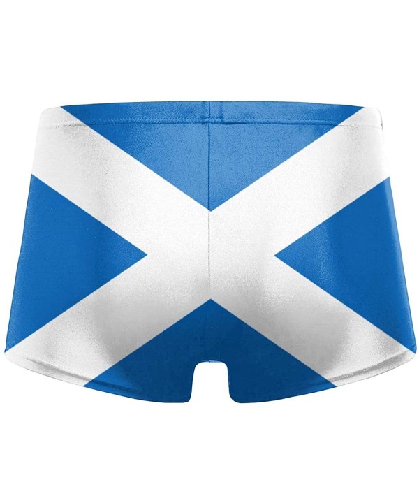 Men's Swimwear Briefs Swim Trunk Flag of Puerto Rico Sexy Soft Triangle Thong Bikini Swimsuit - Scotland Flag 8 - C419CCZMSDC...