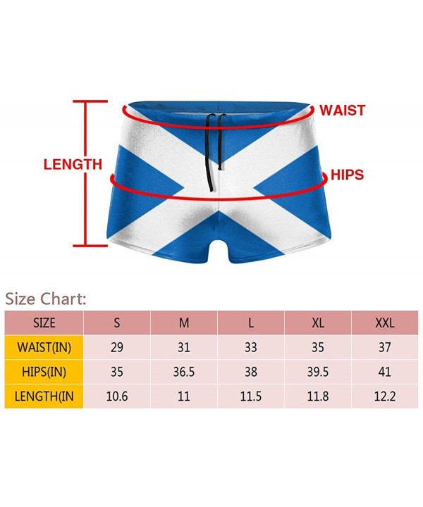 Men's Swimwear Briefs Swim Trunk Flag of Puerto Rico Sexy Soft Triangle Thong Bikini Swimsuit - Scotland Flag 8 - C419CCZMSDC...